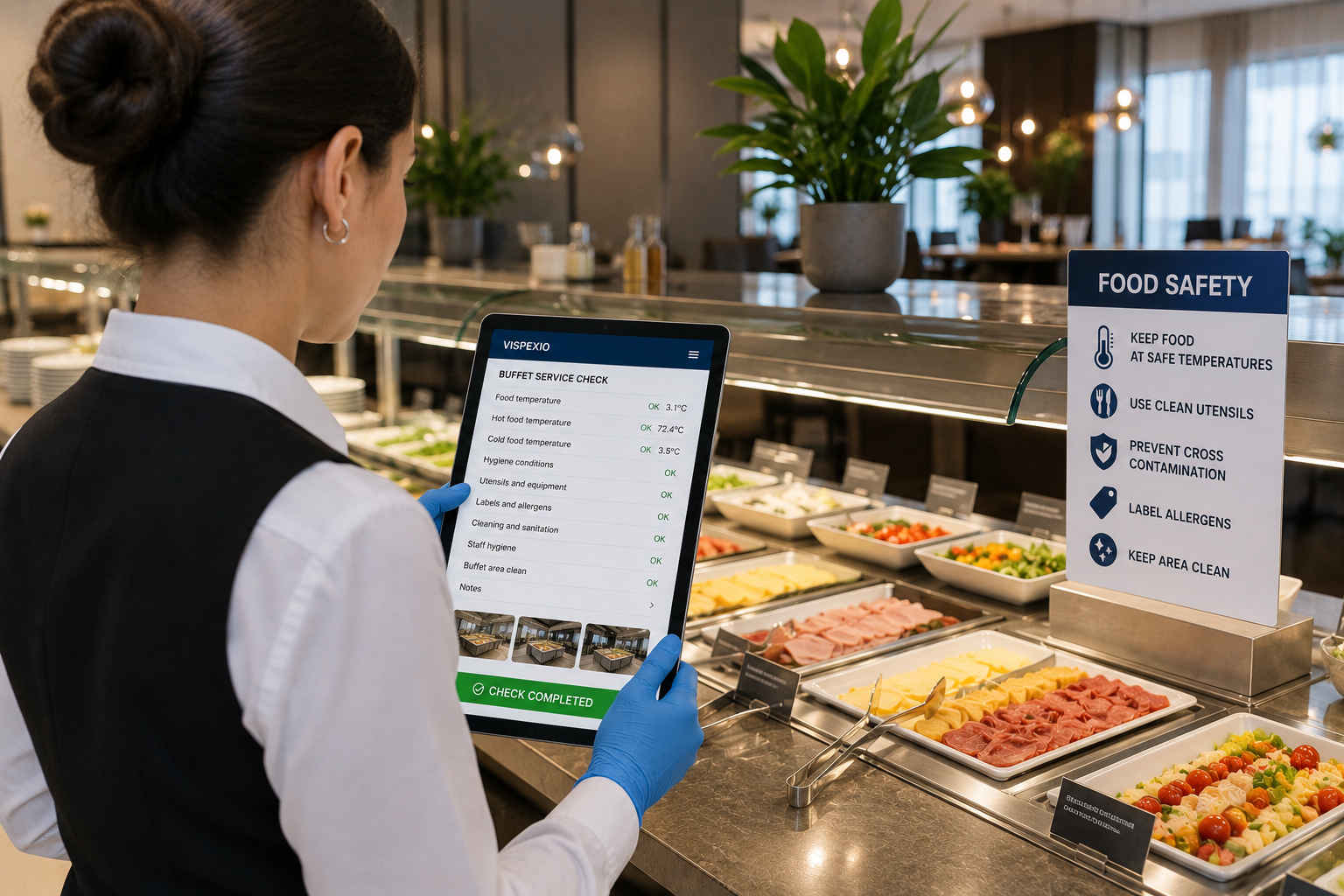 Buffet & Ausgabe